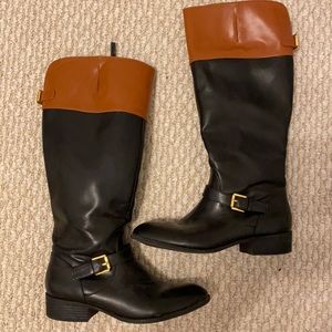 Chaps Two-Toned Boots